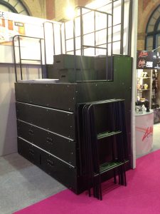 Mobile Retractable Seating Tiers