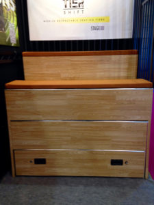 Mobile Retractable Seating Tiers