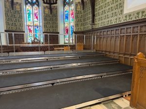 Lightweight staging solutions for church events